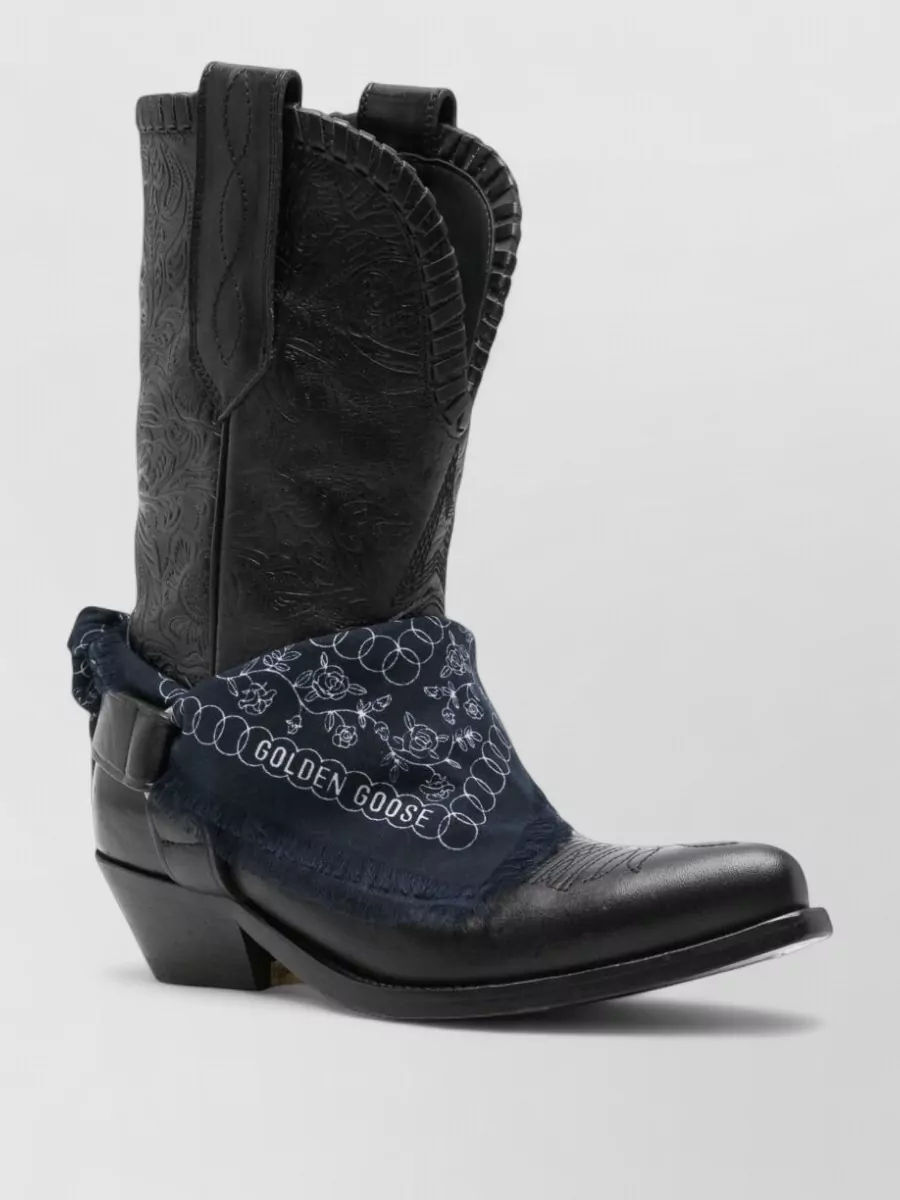 Golden Goose Leather Ankle Boots