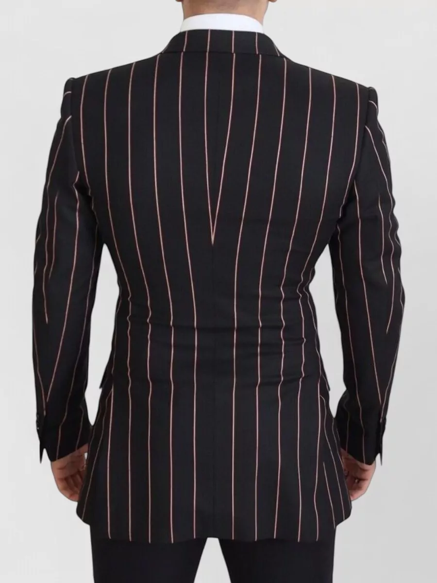 Dolce&Gabbana Striped Double Breasted Blazer