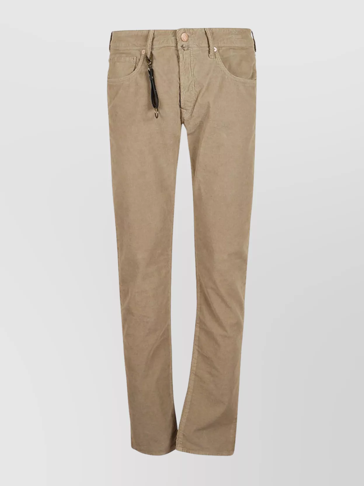 Incotex 5pockets Belt Loops Trousers In Brown