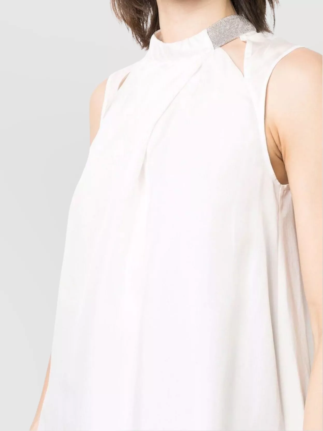 Fabiana Filippi Women's Sleeveless Top Flattering Silhouettes