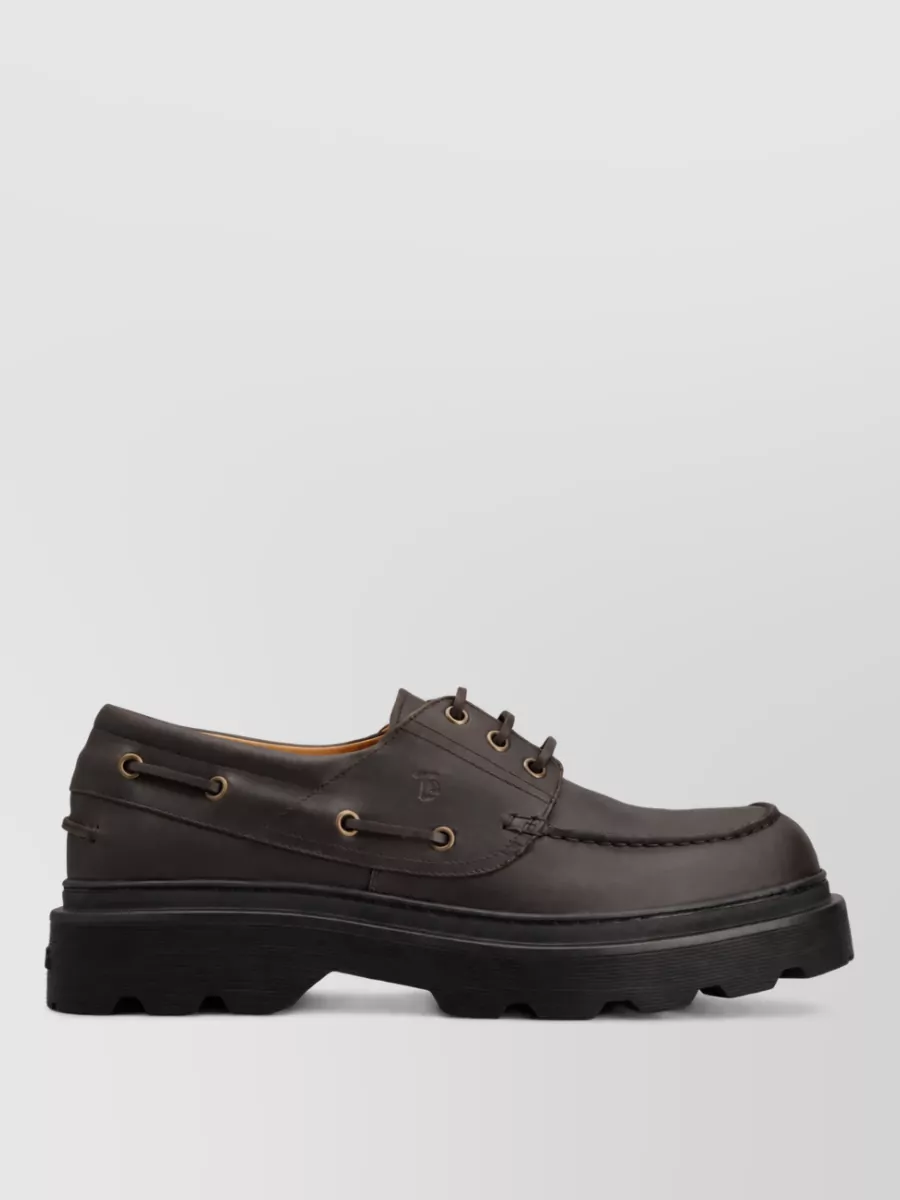 Tod's Leather Boat Shoes