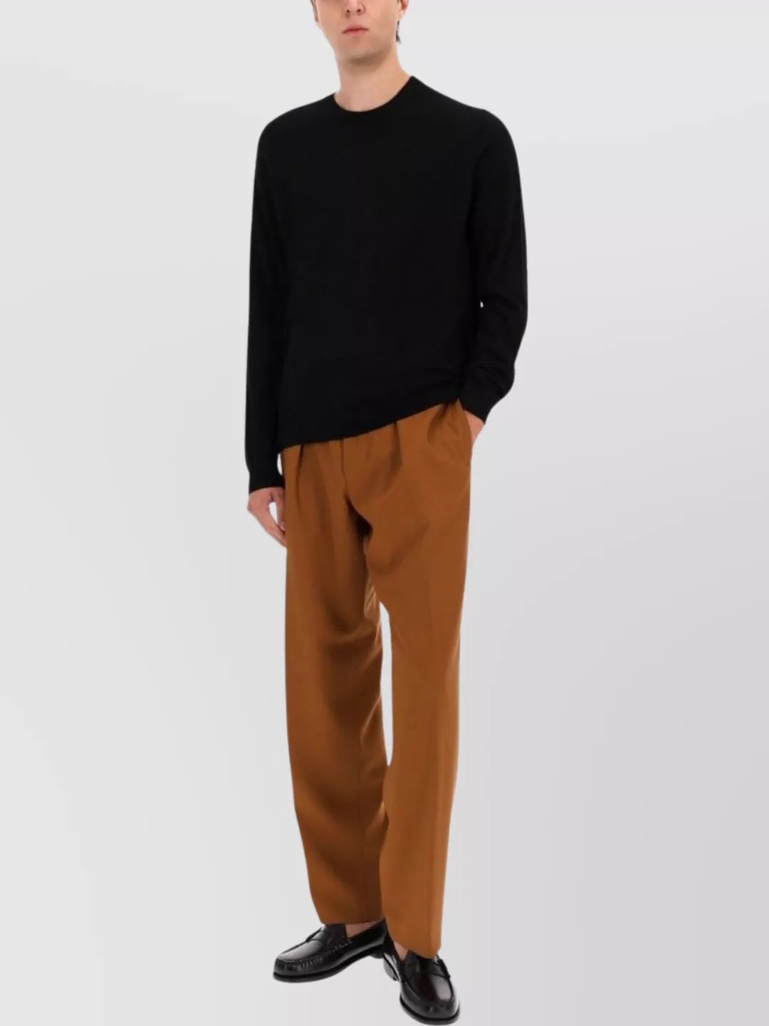 Boss cashmere regular-fit jumper