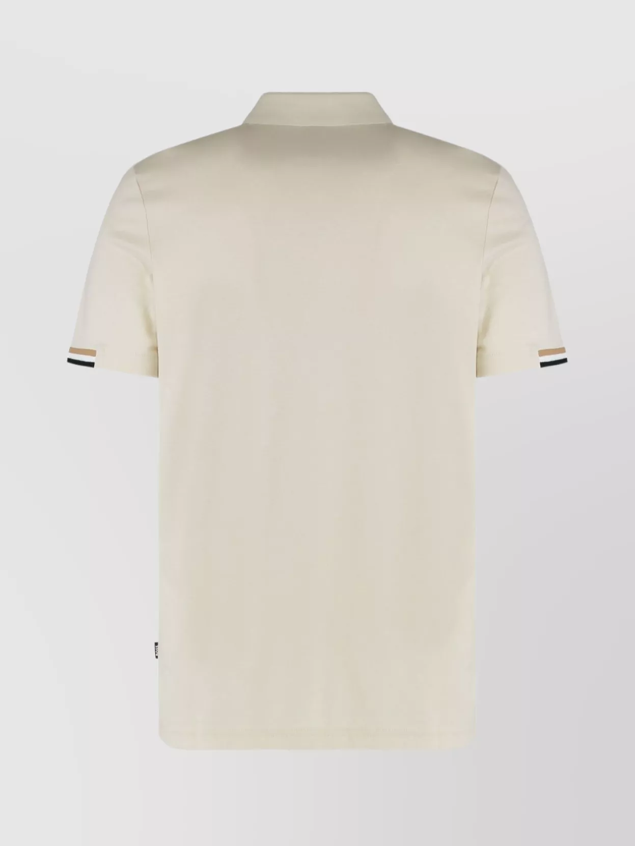 Boss Casual Short Sleeve Polo With Ribbed Cuffs