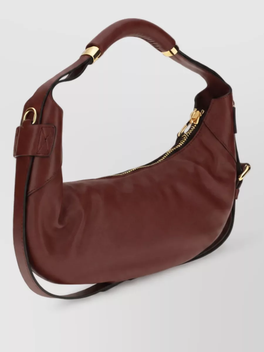 Moschino Calf Leather Shoulder Bag
