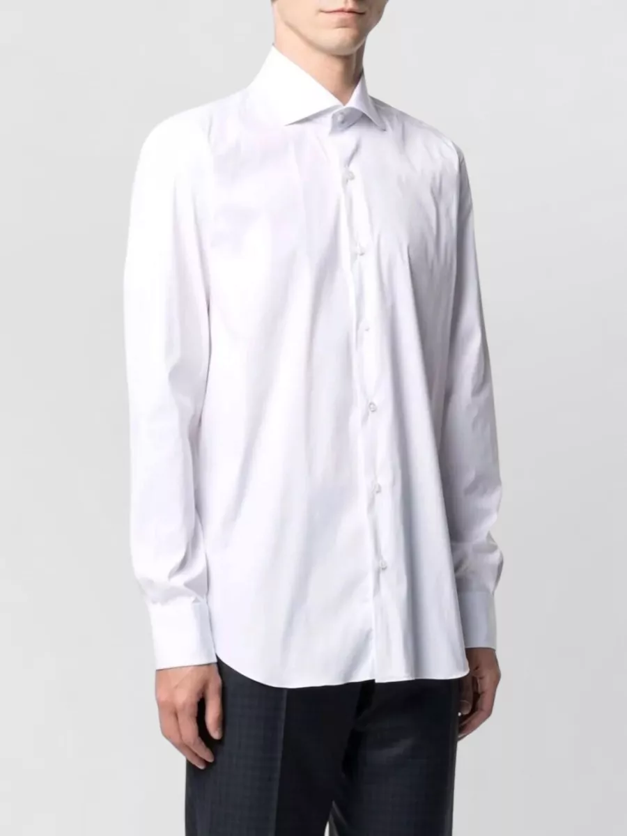Barba Napoli Stretch Poplin Shirt
