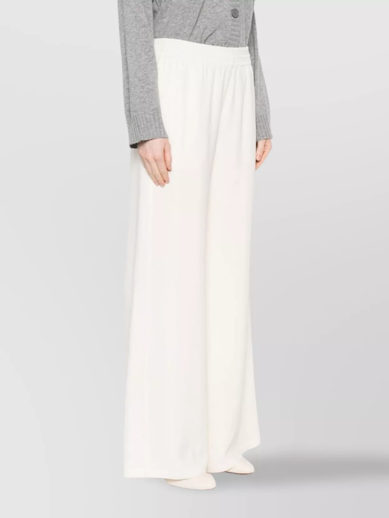 Fabiana Filippi Wide-Leg Trousers With Elasticated Waistband