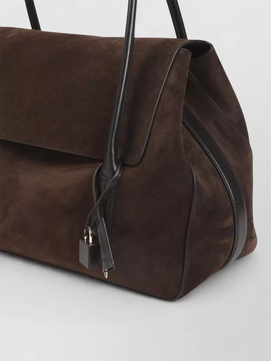 Tom Ford Padlock Large Leather Shoulder Bag