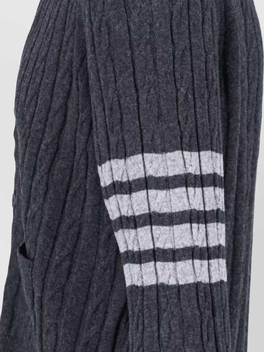 Thom Browne Cashmere Crewneck Jacket