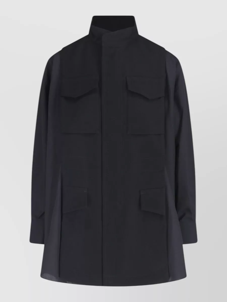 Sacai fitted jacket