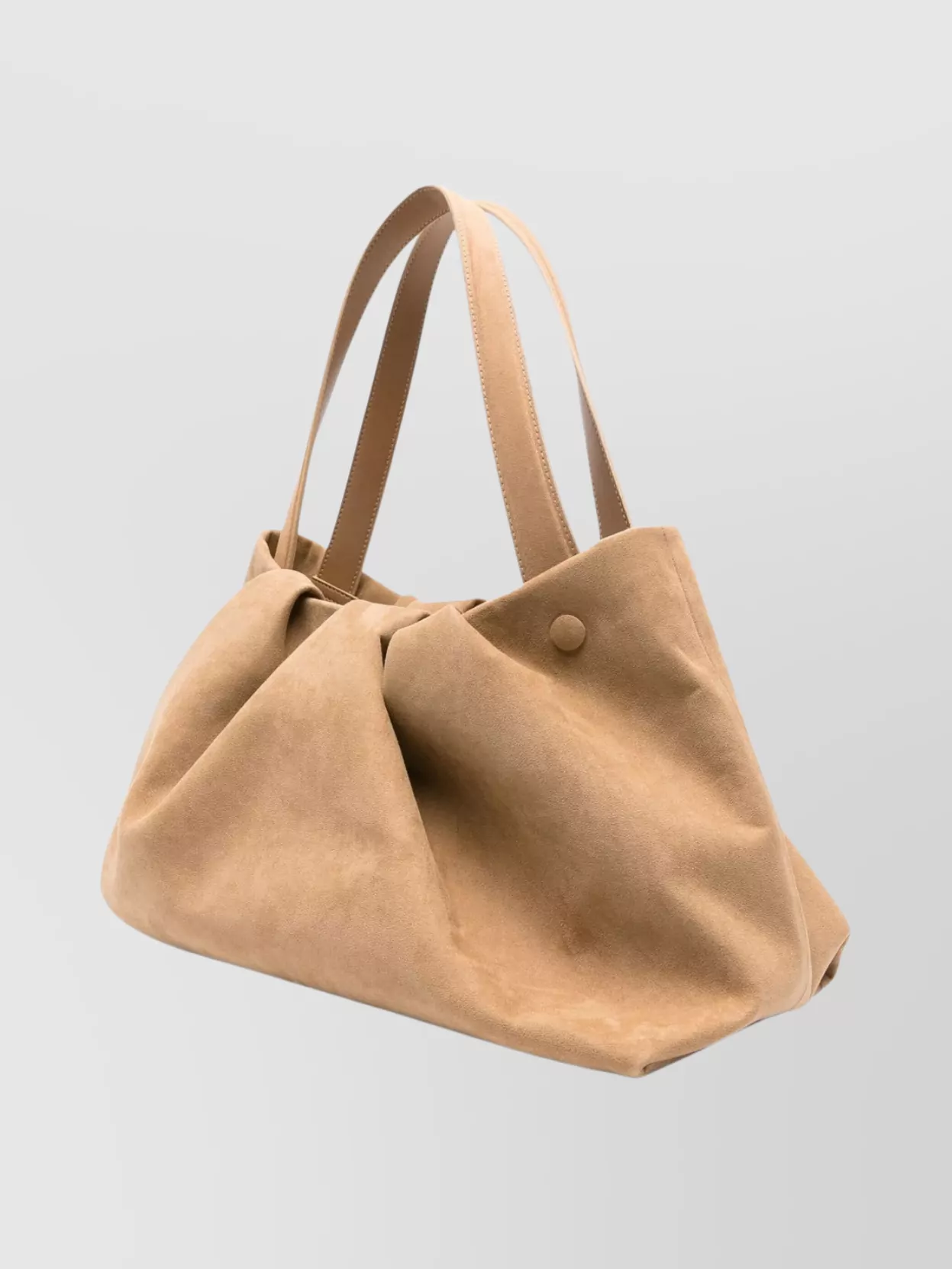 Themoiré Suede Tote Bag Removable Strap