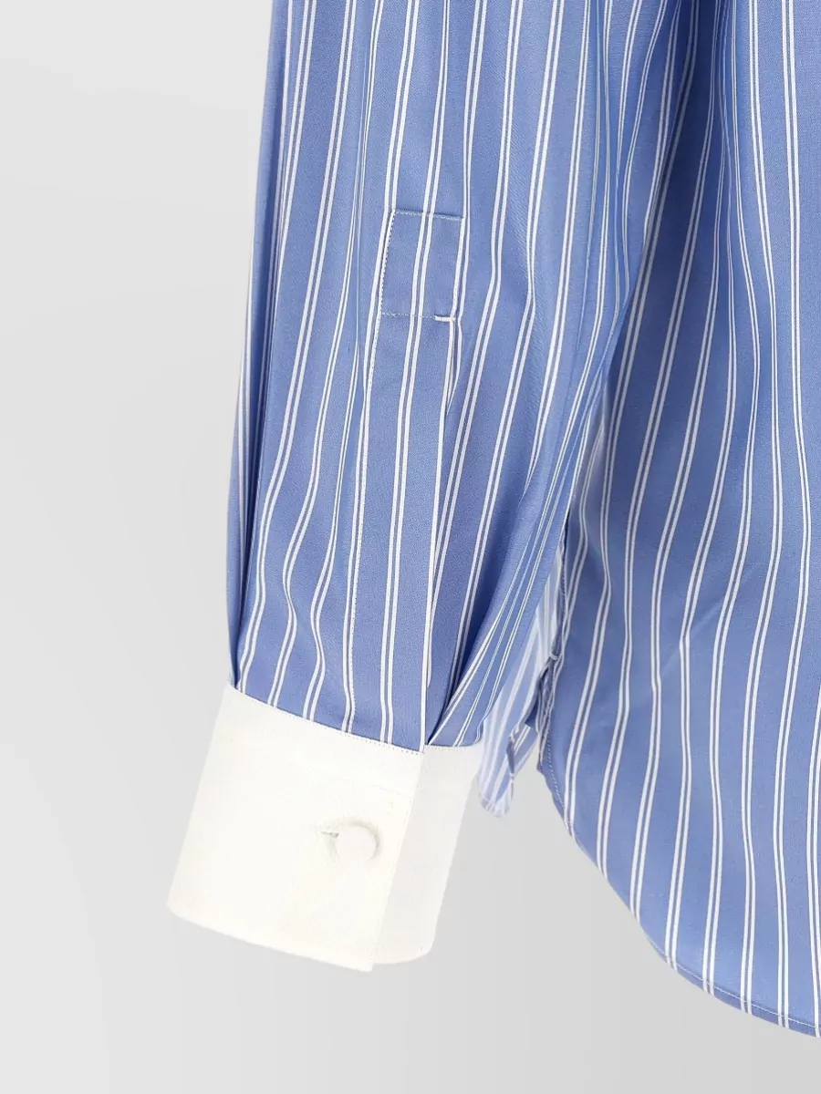 Tom Ford Silk Stripe Classic Fit Shirt