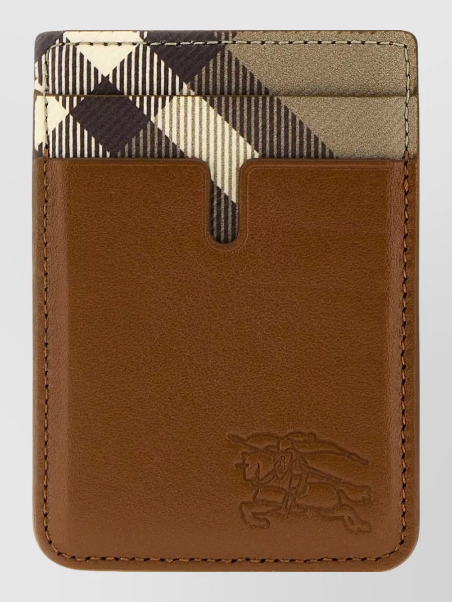 Burberry leather card holder