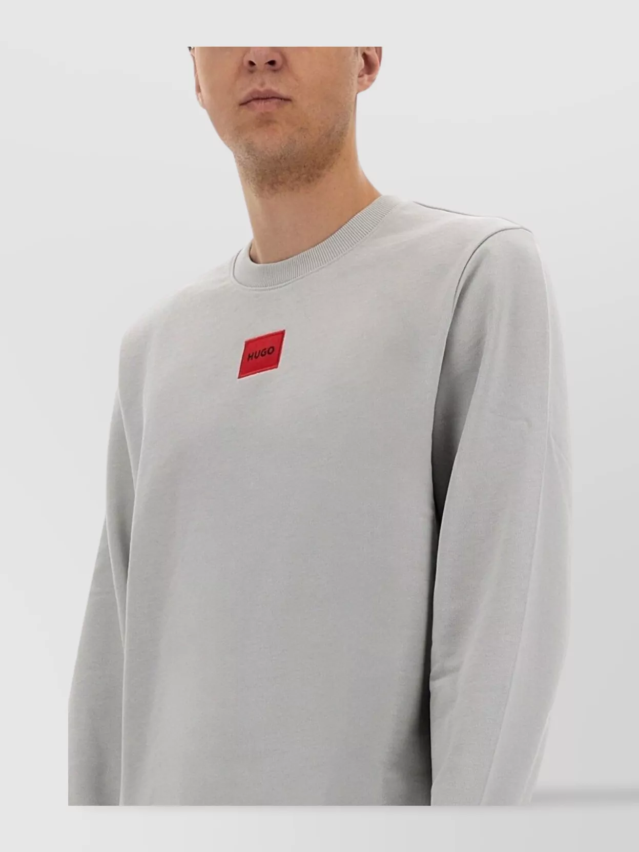 Shop Hugo Boss Logo Crew Neck Sweater