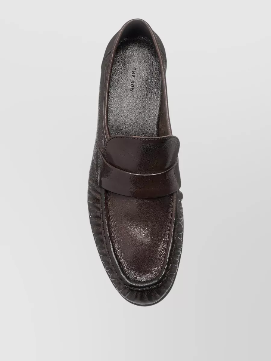 The Row Leather Mules