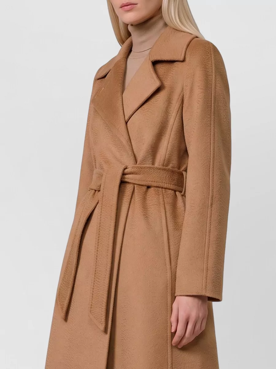 Max Mara Camel Hair Belted Coat