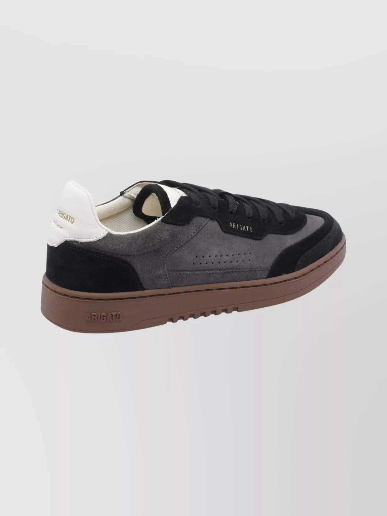 Axel Arigato Low Top Round Toe Suede Sneakers