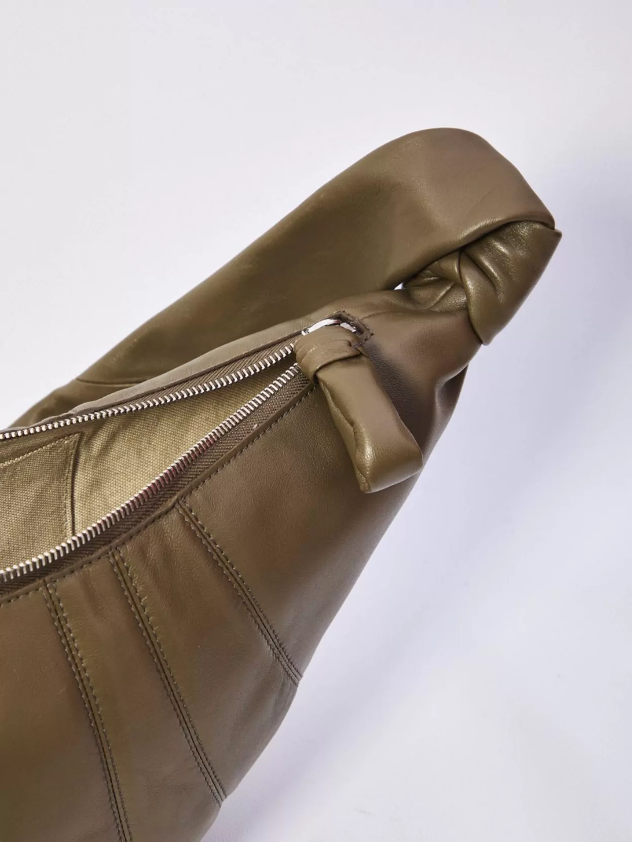 Lemaire Medium Curved Leather Cross-Body Bag