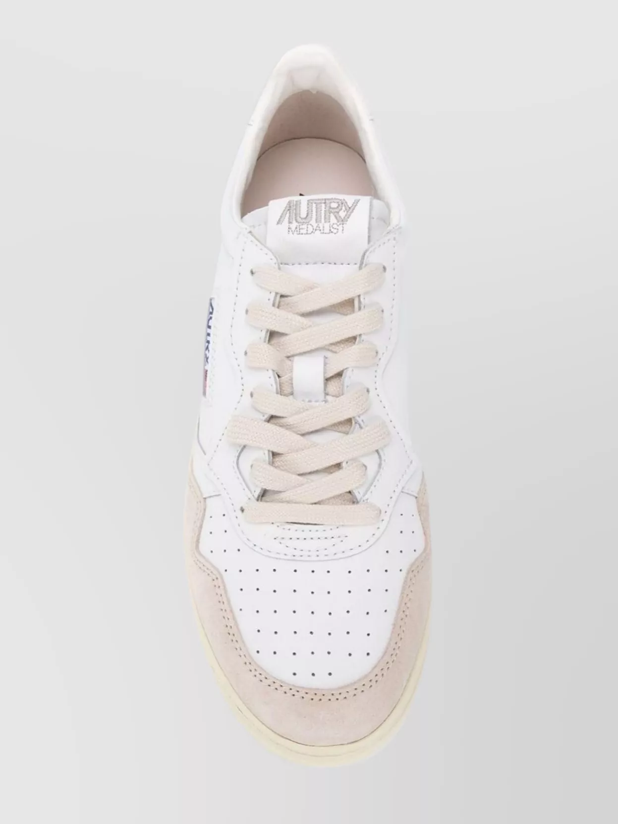 Autry Leather And Suede Sneakers Micro-Holes