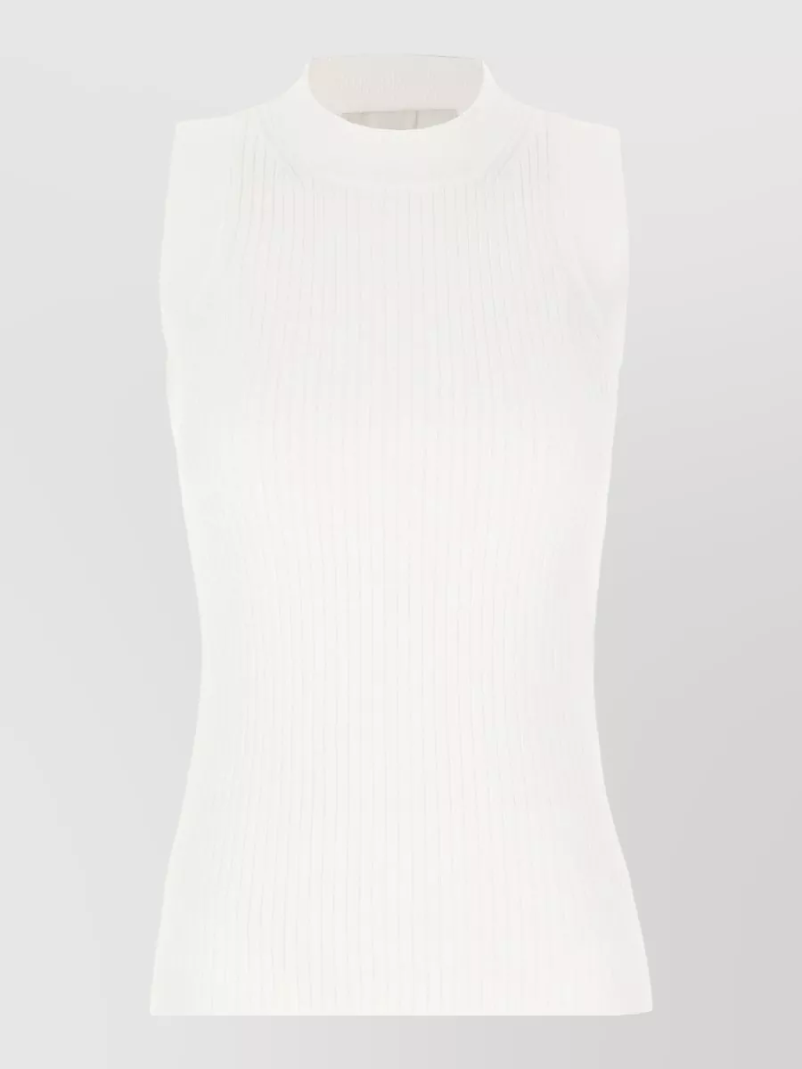 Sportmax Cotton knitted top