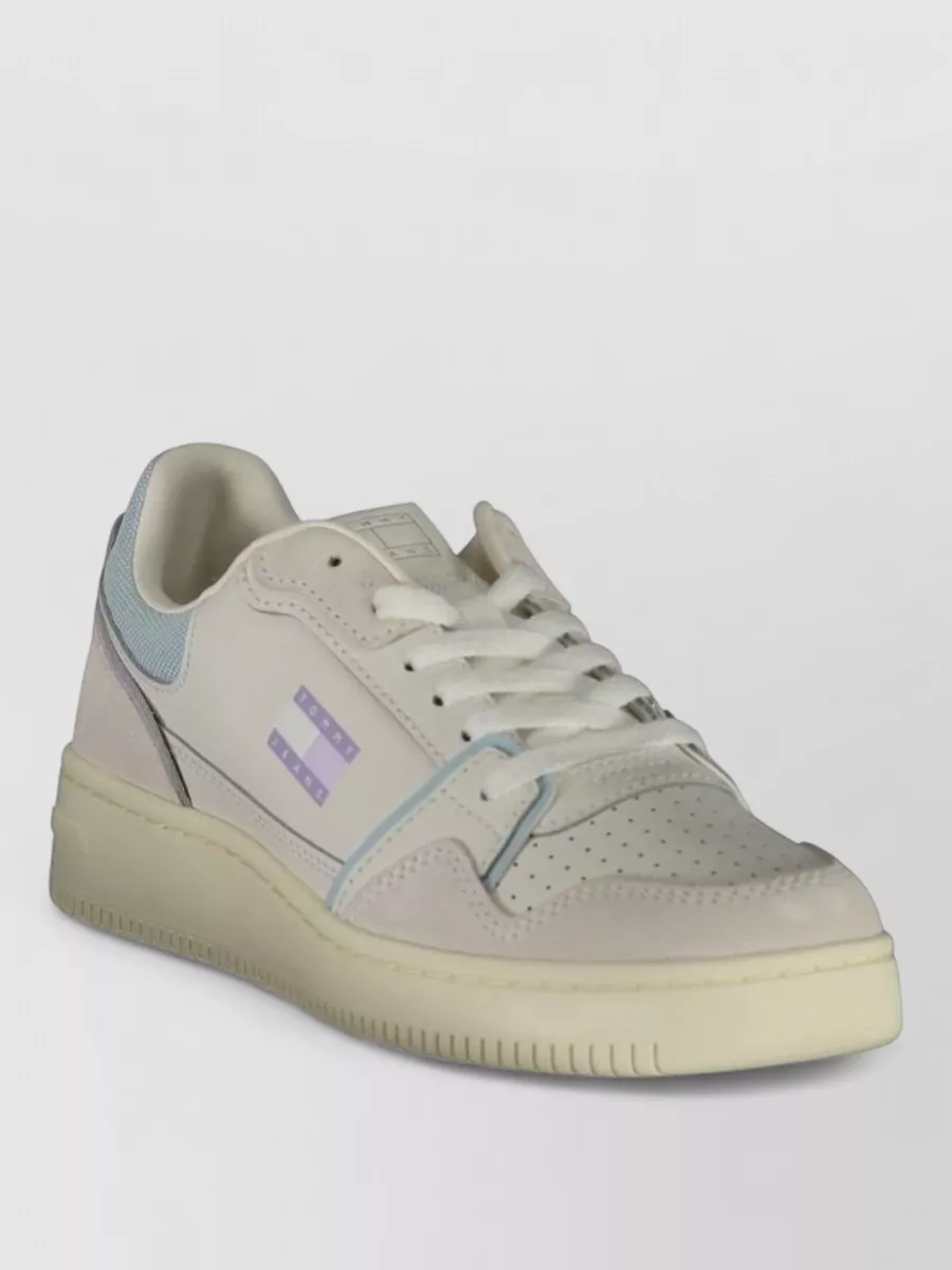 Tommy Hilfiger leather lace-up sneakers
