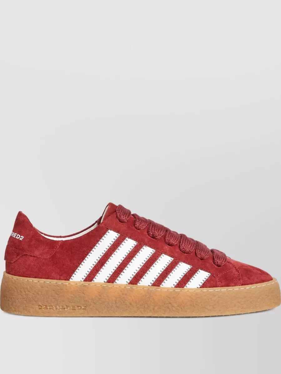 Dsquared2 Leather Low-Top Sneakers