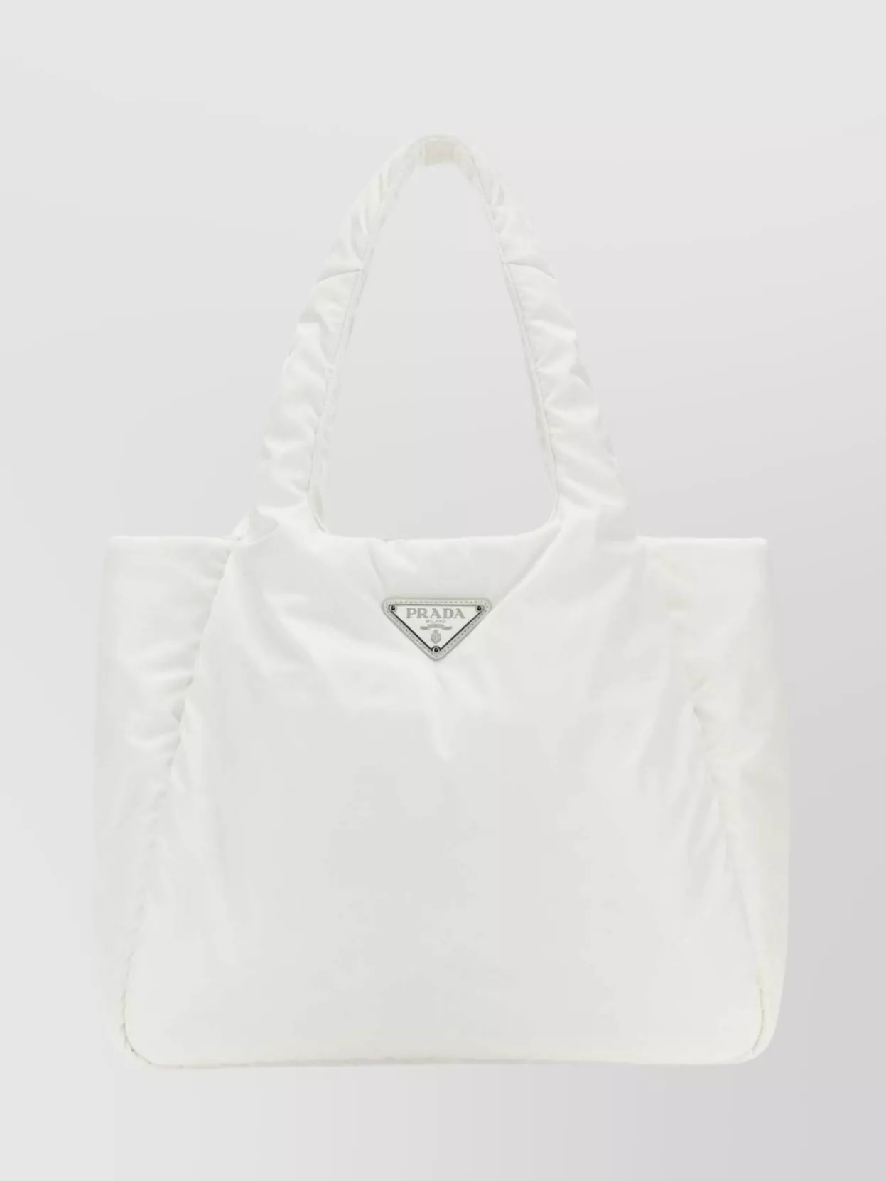 Shop Prada Quilted Top Handle Shoulder Bag