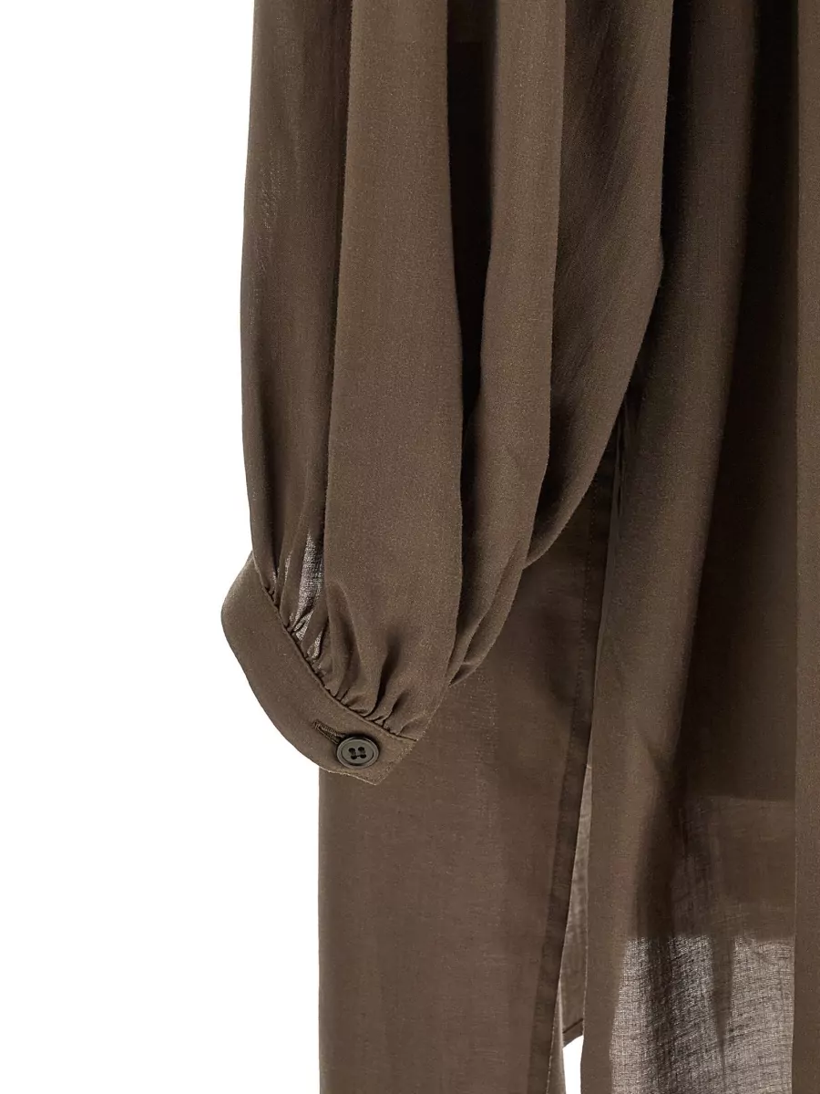 Yohji Yamamoto Scarf Detail Shirt