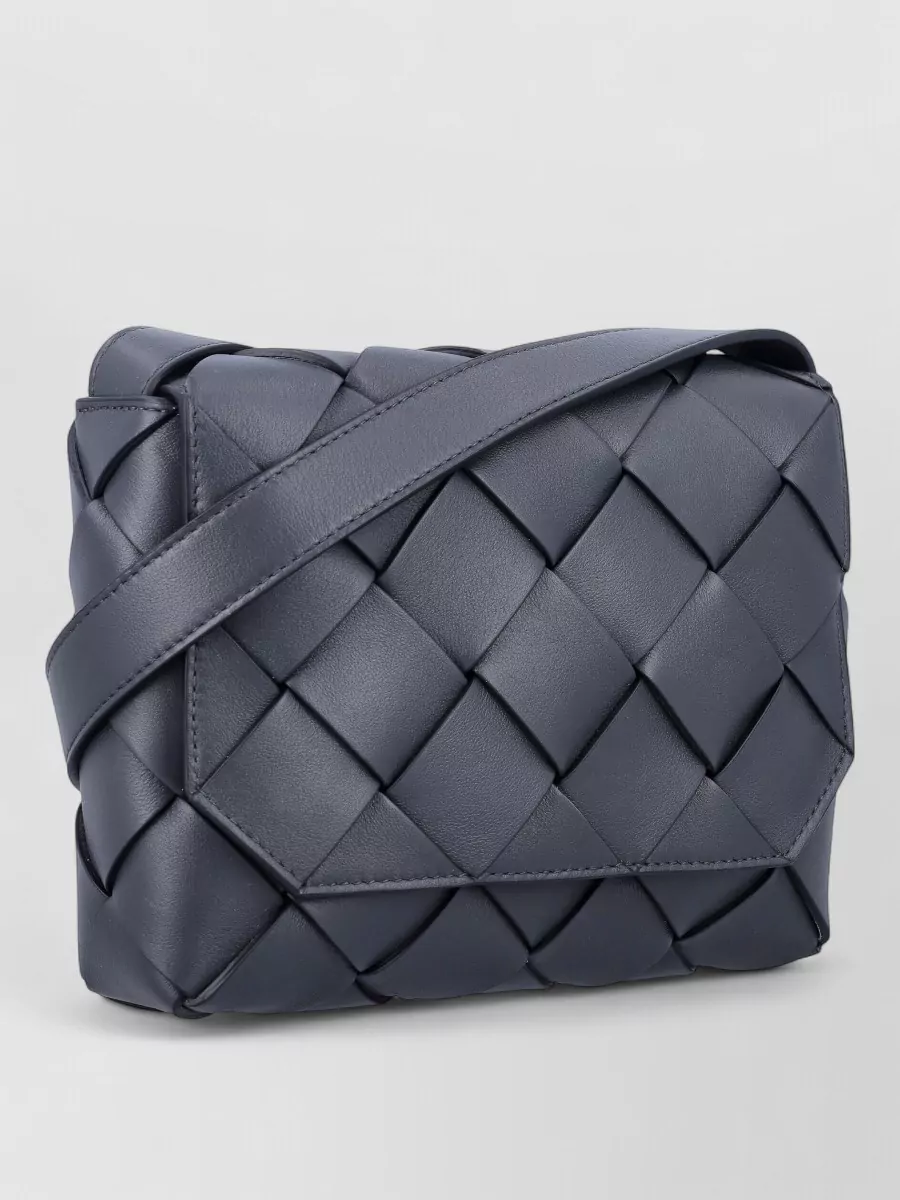 Bottega Veneta Diago Intreccio Leather Crossbody Bag