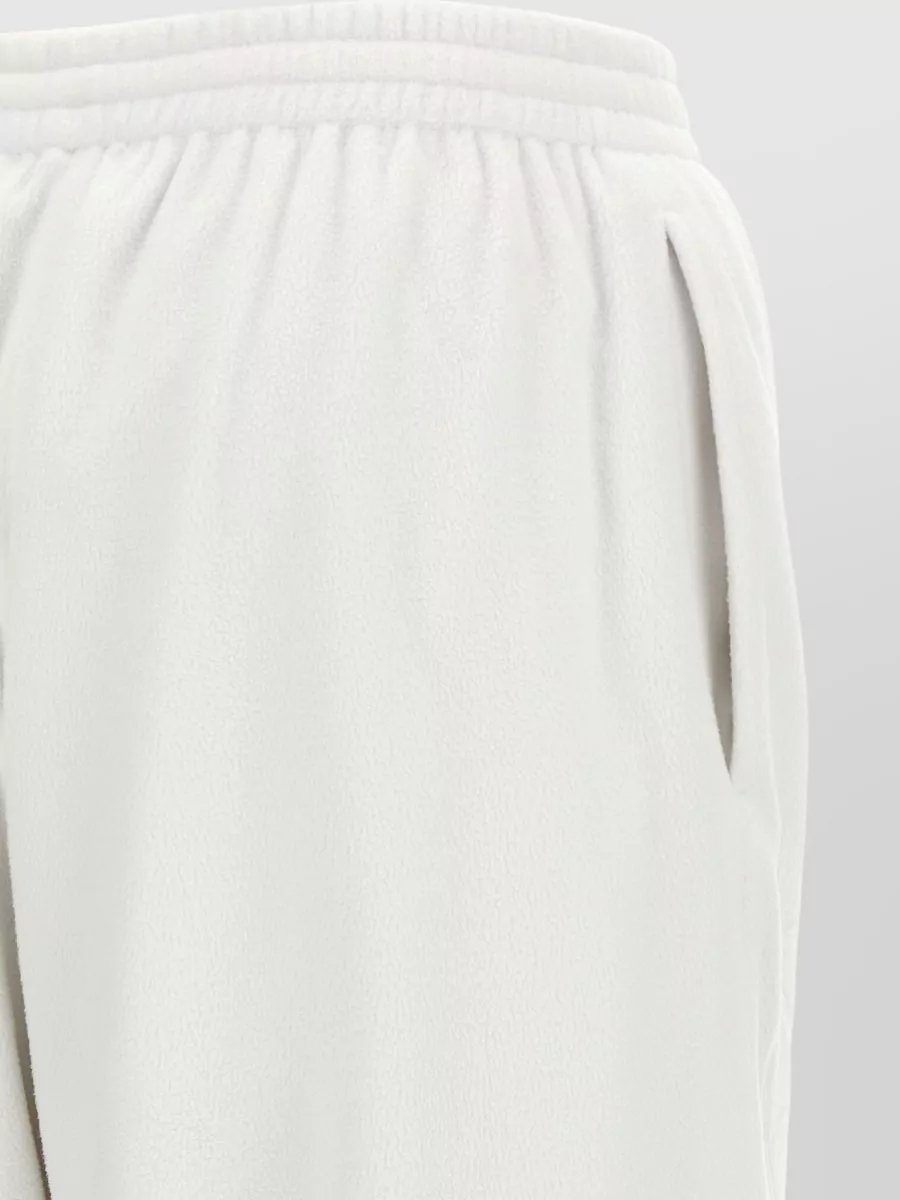 Balenciaga Cursive Reversible Trousers Wide Leg Design