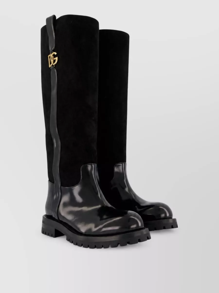 Dolce&Gabbana leather ankle boots