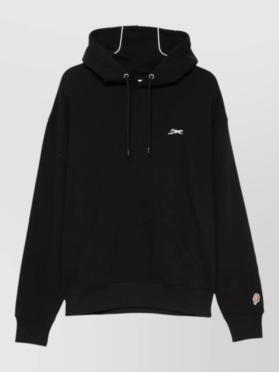 Icecream logo cotton hoodie