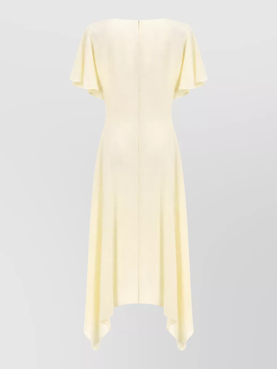 Stella Mccartney V-Neck Midi Dress
