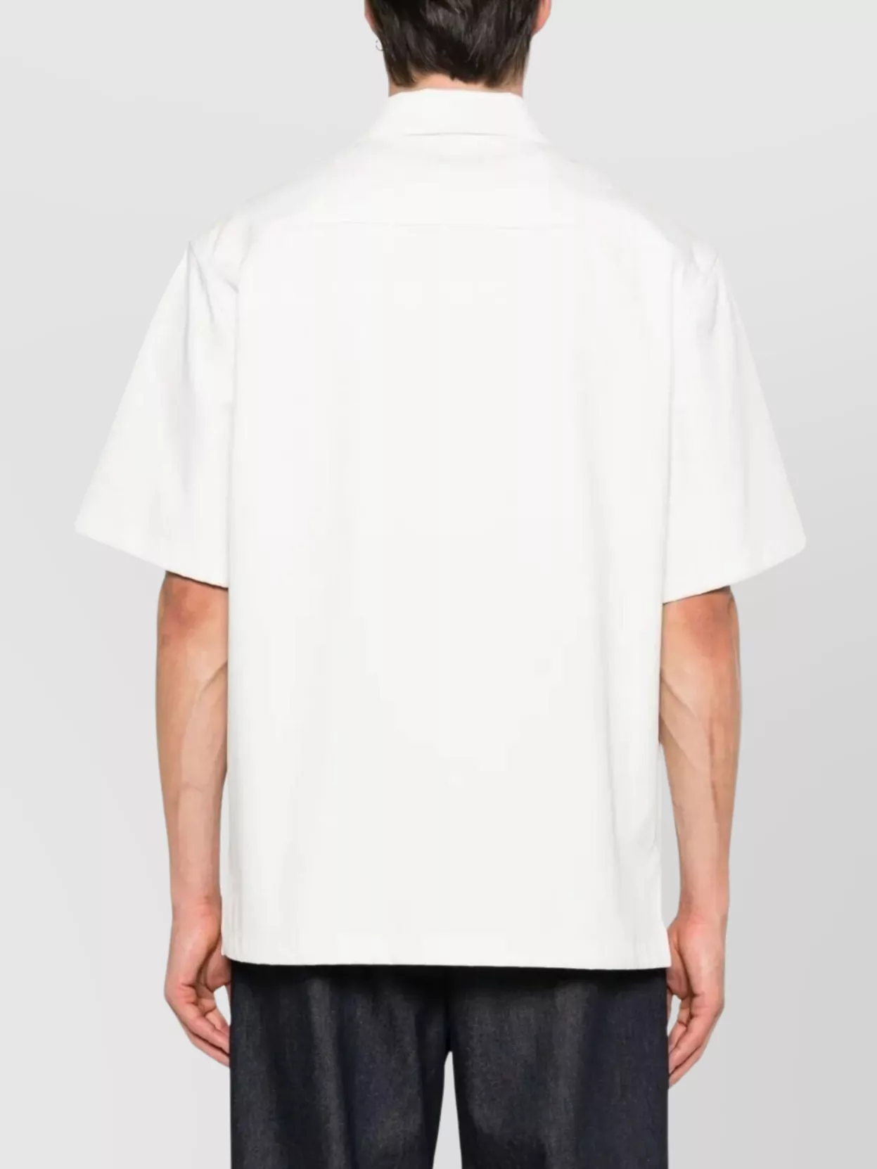 Givenchy Short-Sleeved Cotton T-Shirt Paris Embroidery