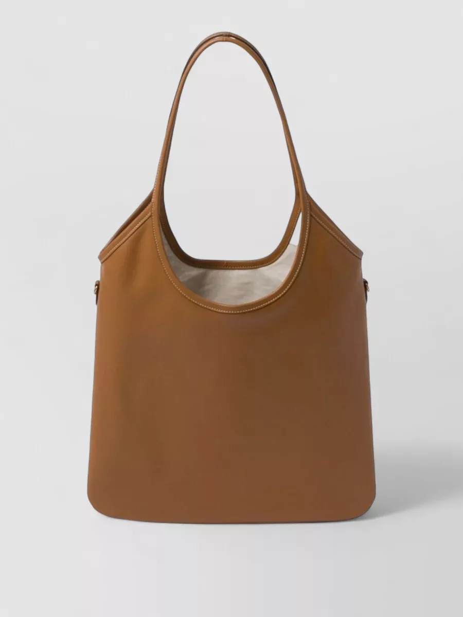 Miu Miu Ivy Calf Leather Tote Bag