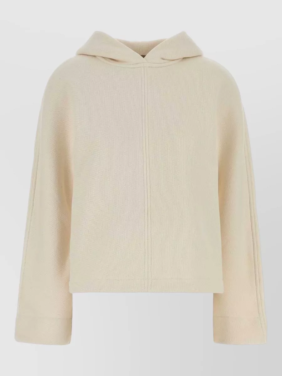 Max Mara cotton blend hooded sweatshirt