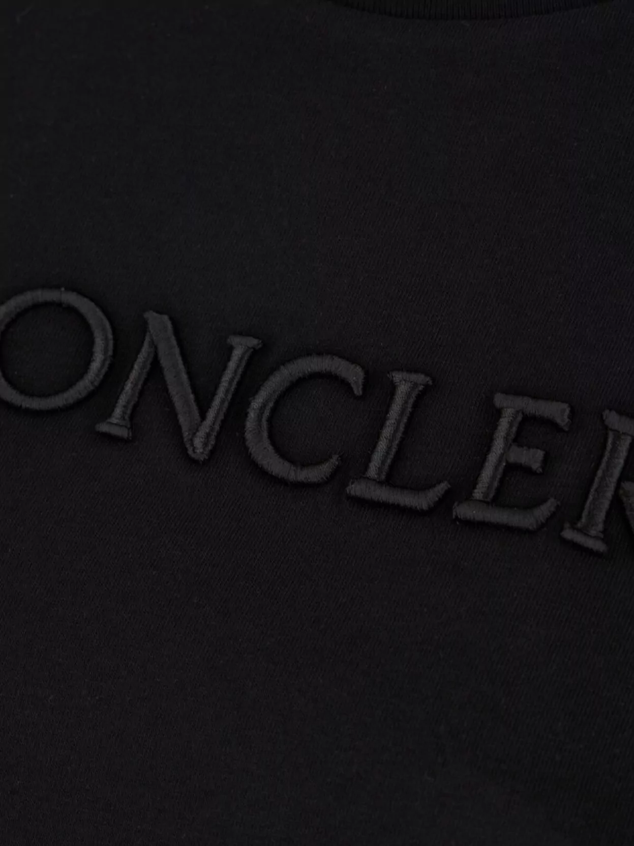 Moncler Crew Neck Cotton T-shirt
