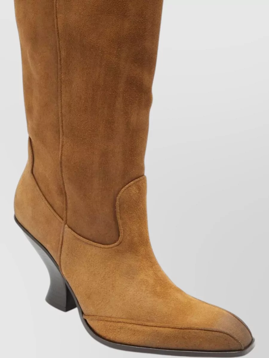 Diesel Leather Suede Ankle Boots