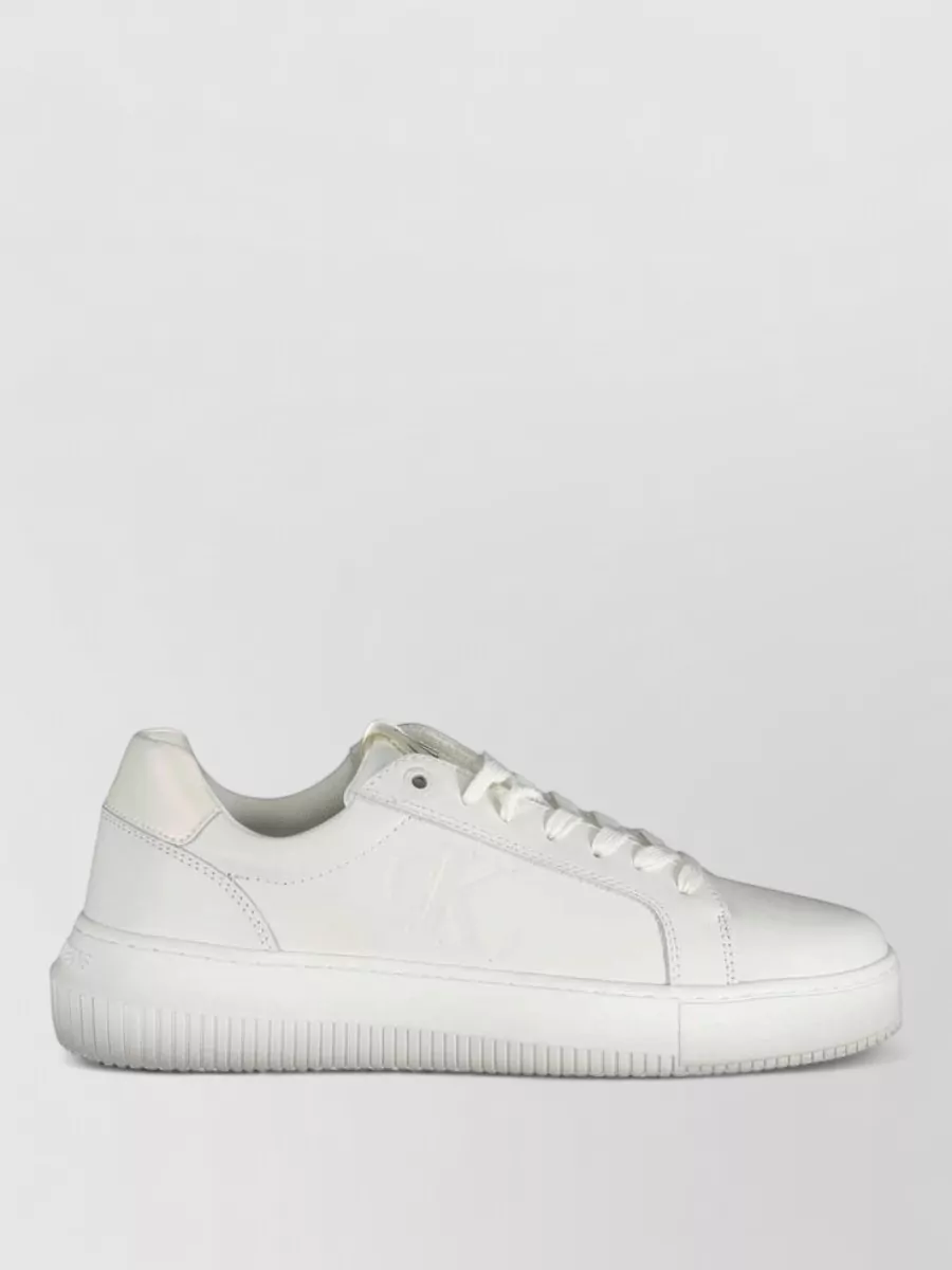 Calvin Klein leather low-top sneakers
