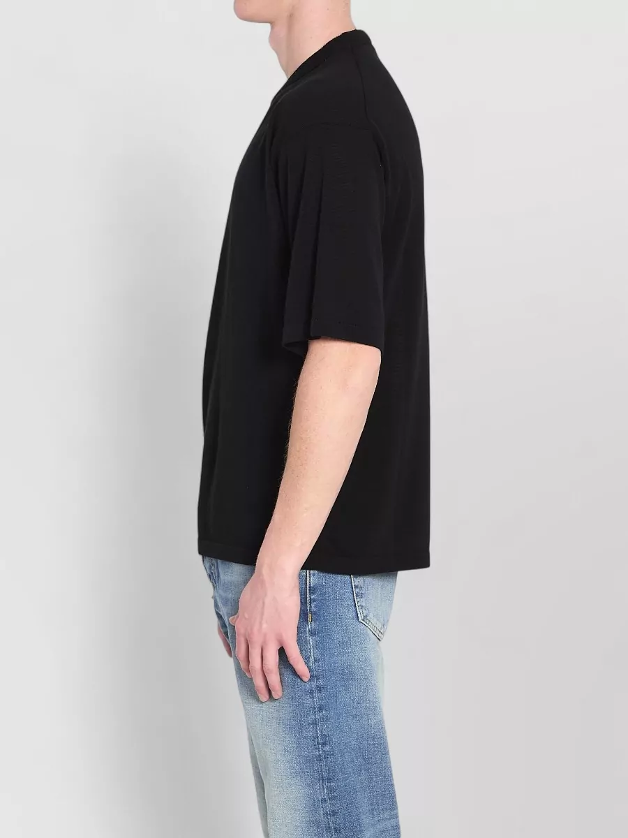 Roberto Collina Cotton Crew Neck Short Sleeve T-Shirt