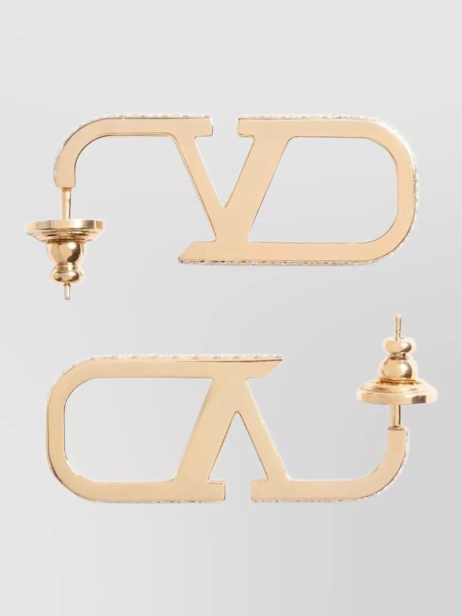 Valentino Garavani crystal embellished earrings