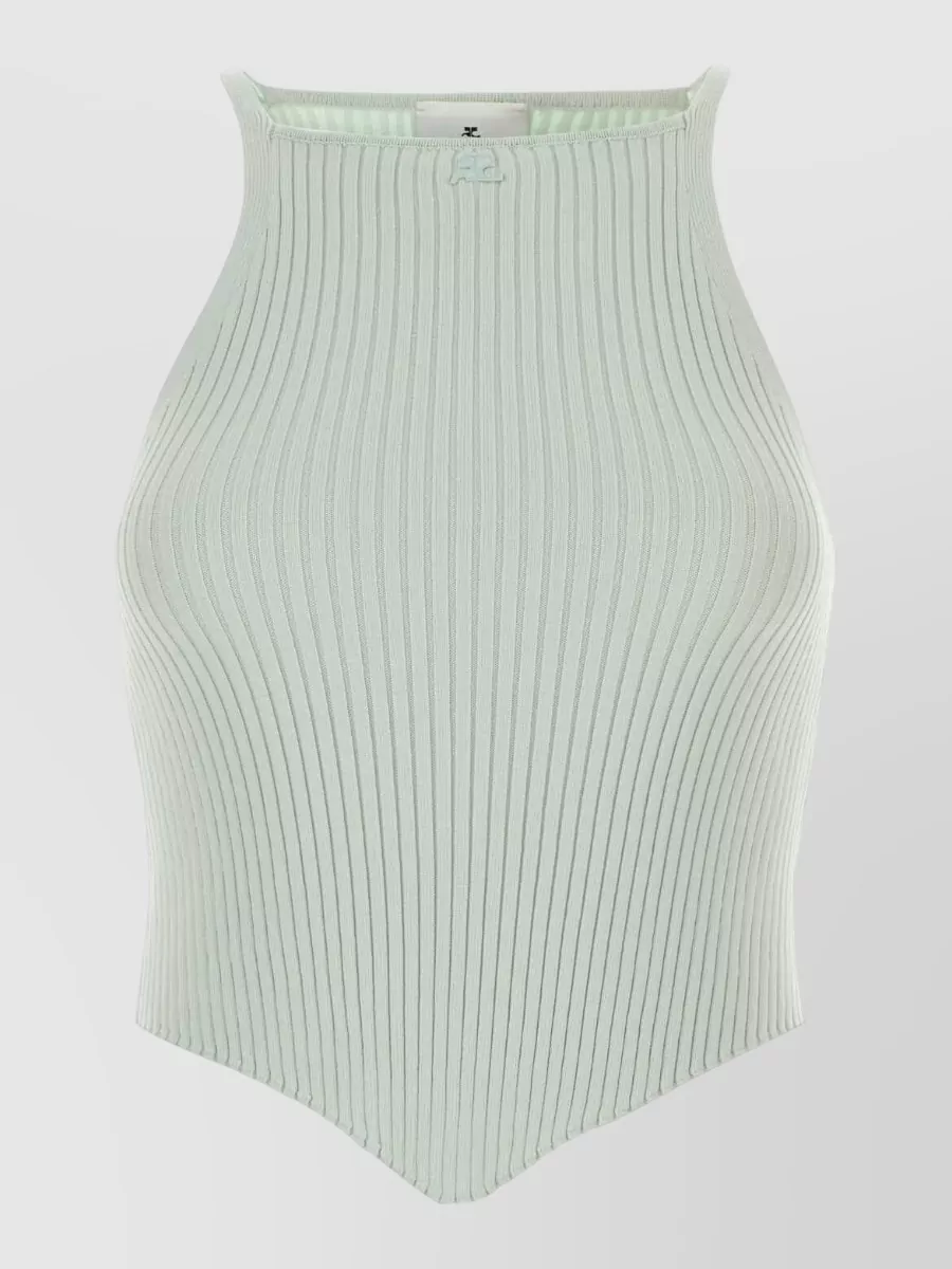 Courrèges Viscose Blend Tank Top