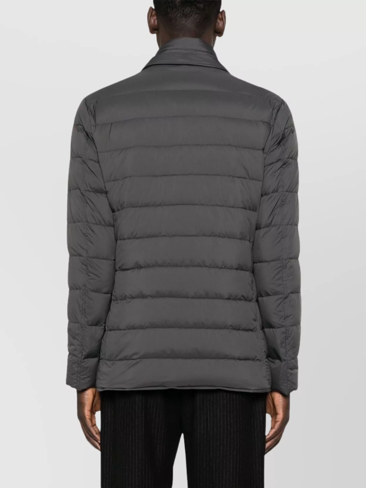 Herno Versatile Jacket With Front Flap Pockets In Gray