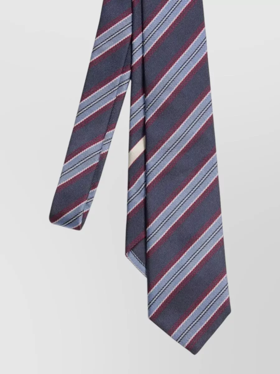 Valentino Garavani Regimental Silk Tie Striped Design