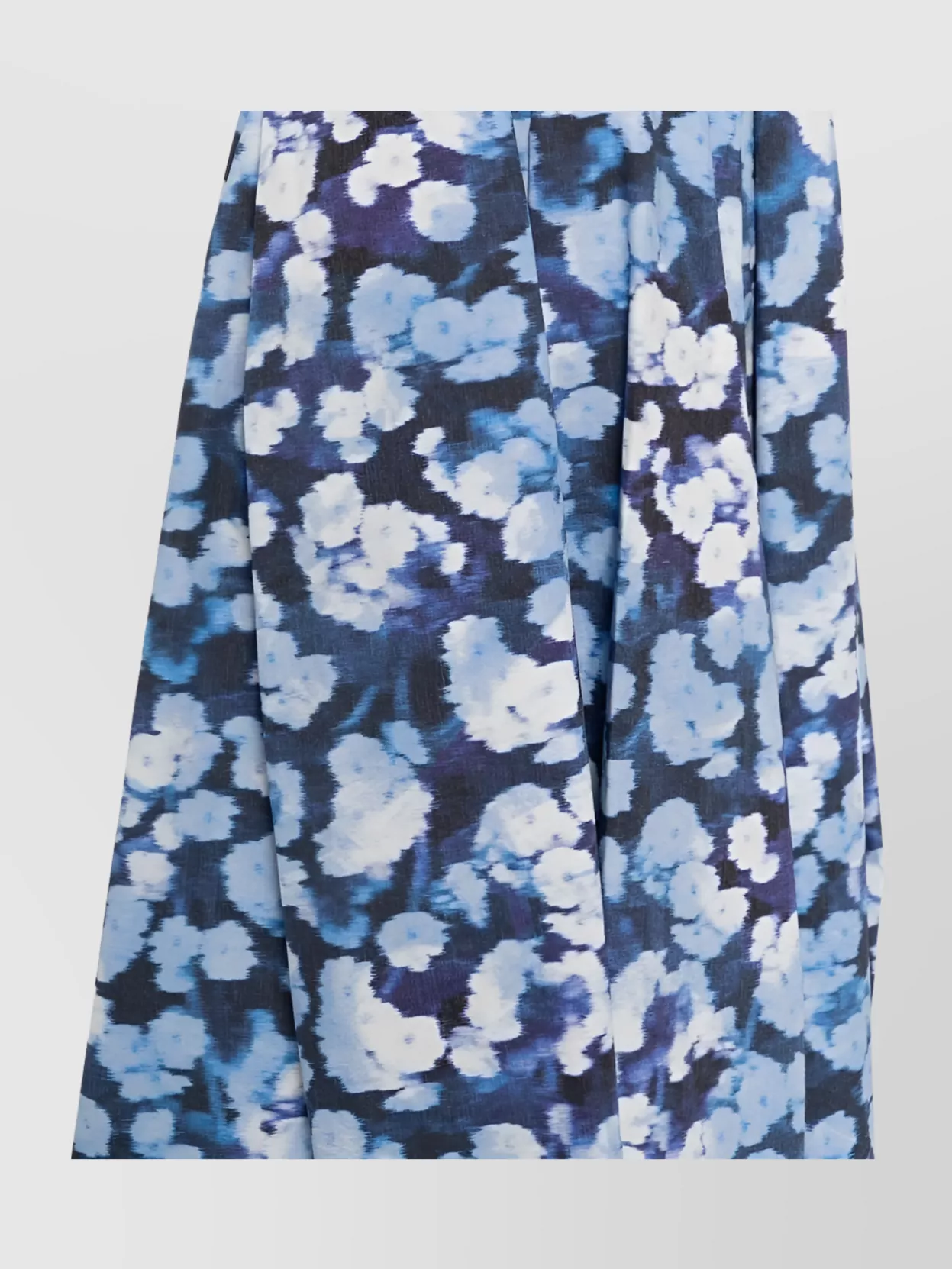 Erdem Graphic Floral High Waist Maxi Skirt