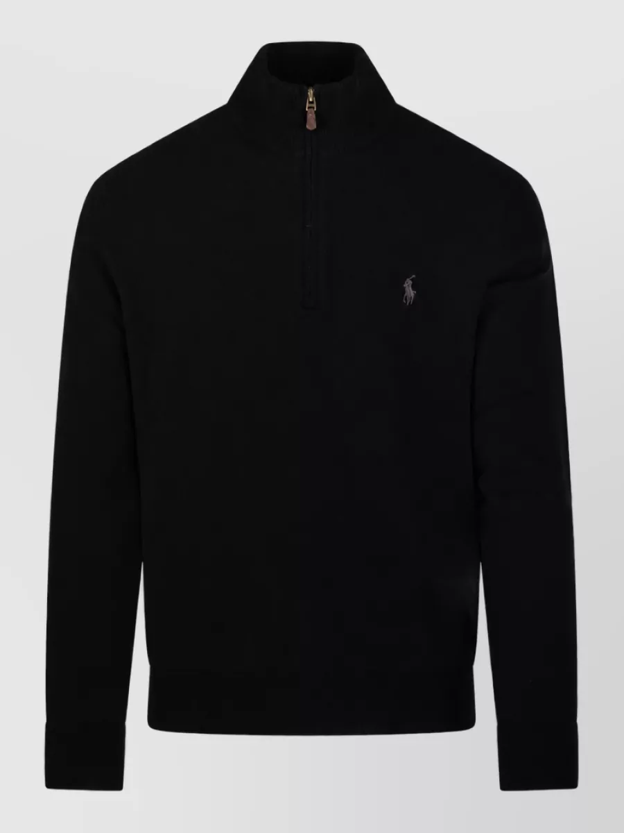 Ralph Lauren Half zip wool jumper