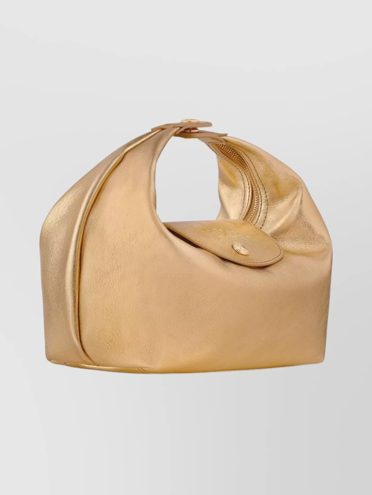 Longchamp Mini Bags With Top Handle And Gold Finish