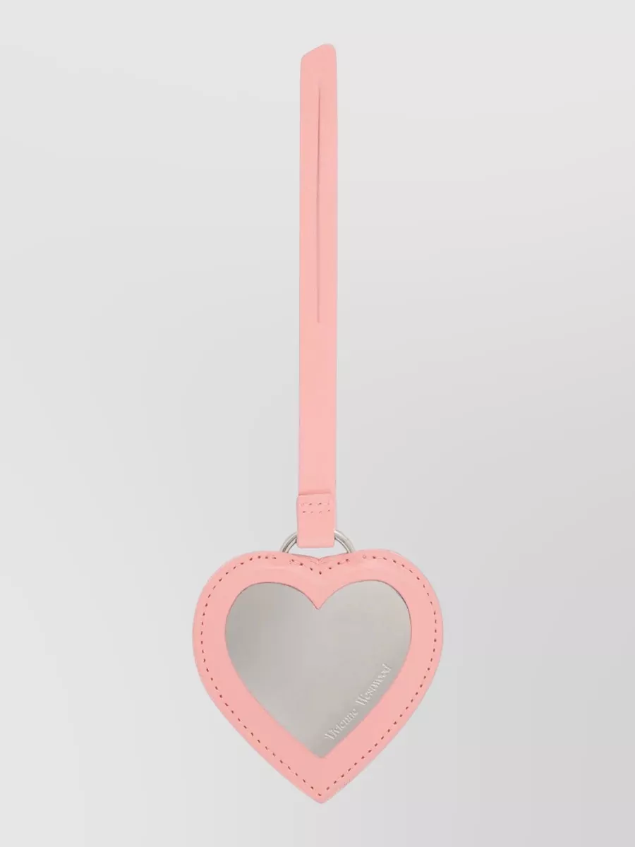 Vivienne Westwood Quilted Heart Mirror Charm