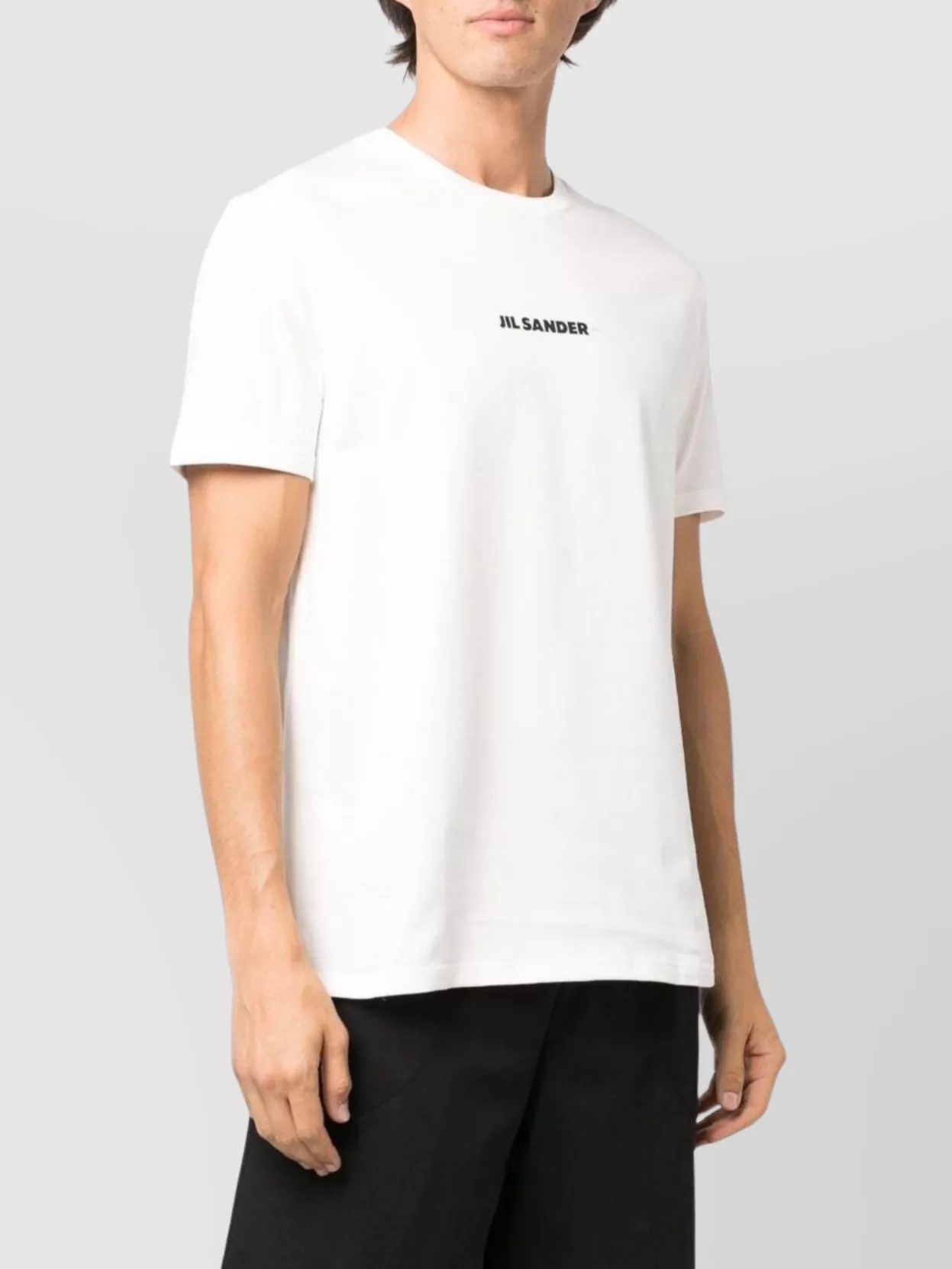 Jil Sander Plus Logo-Print Cotton Short-Sleeve T-Shirt