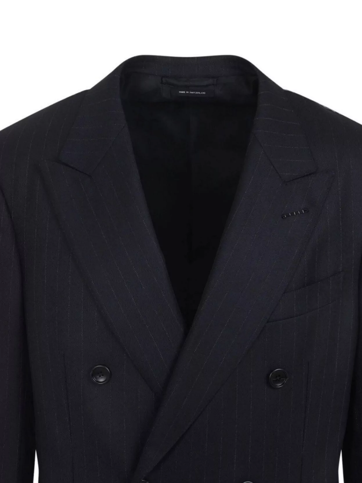 Tom Ford Tailored Double-Breasted Pinstripe Jacket