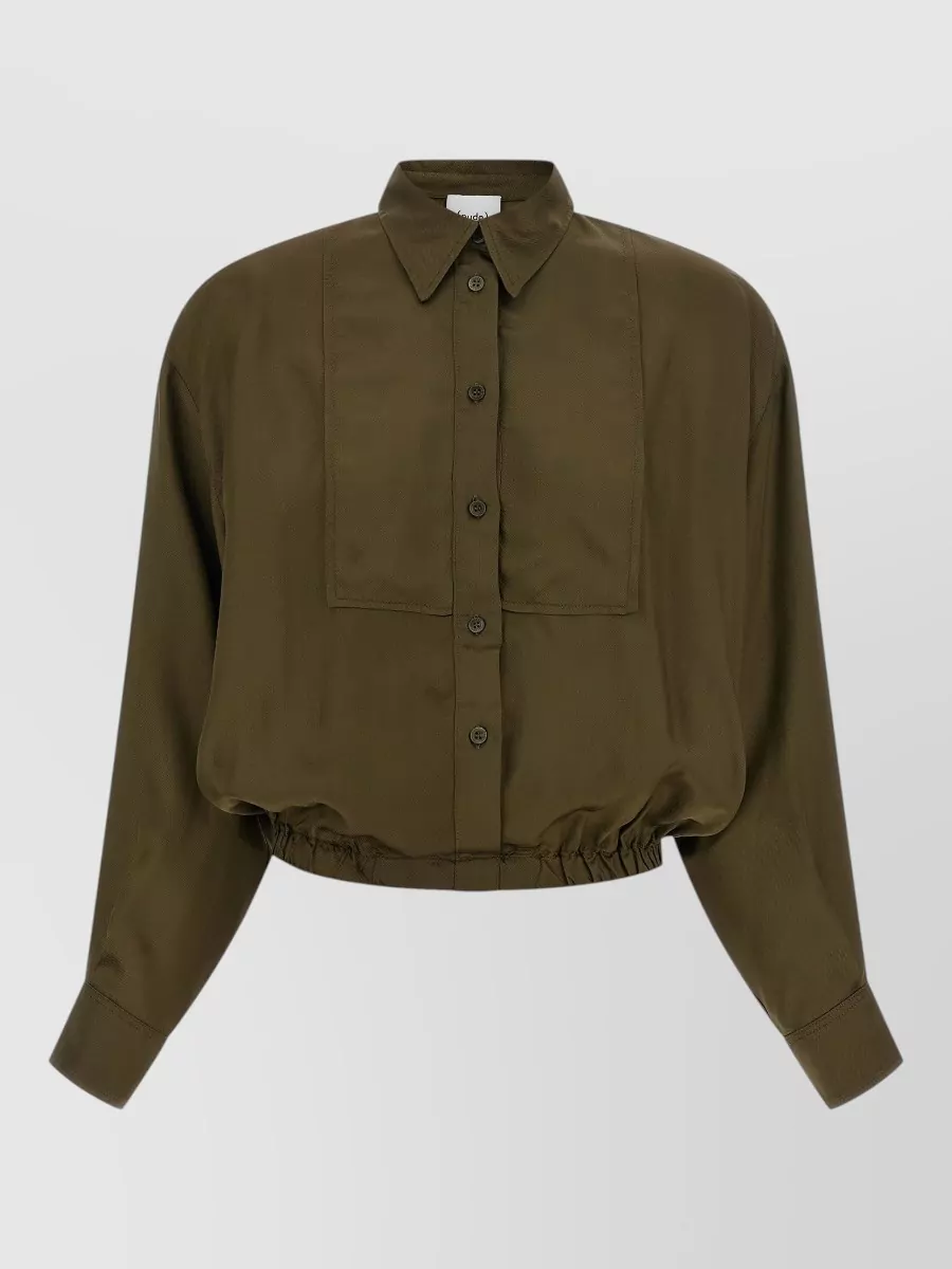 Nude Viscose long-sleeve shirt